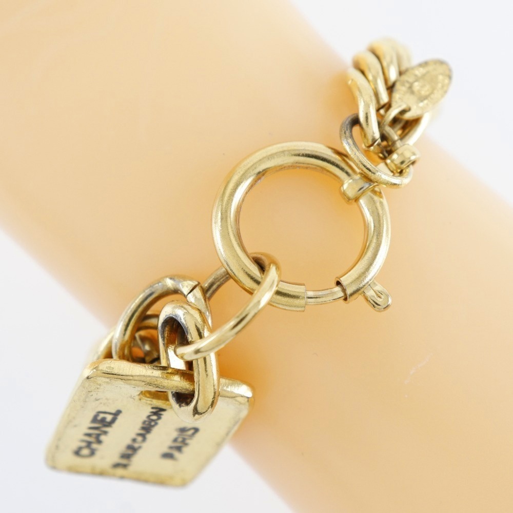 CHANEL Authentic Gold Charm Bracelet - Picture 3 of 10